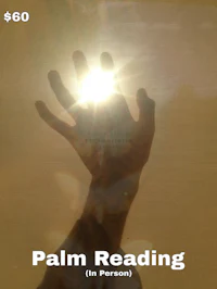 palm reading in person